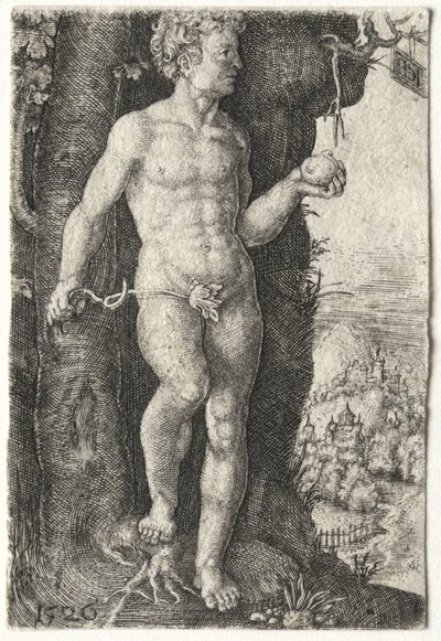 Ádám alkotó: Jacob Binck