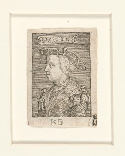 Claude, Franciaország királynője, XII. Lajos francia és Bretagne-i Anna lánya, I. Ferenc felesége alkotó: Jacob Binck