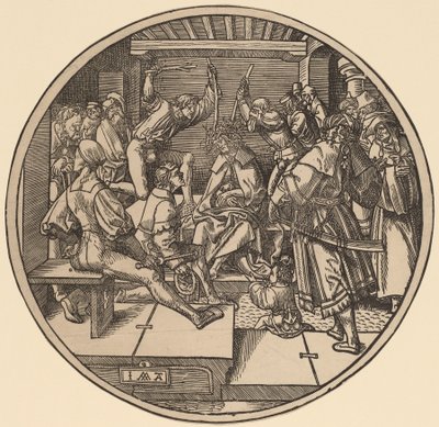A tövissel megkoronázott Krisztus alkotó: Jacob Cornelisz van Oostsanen