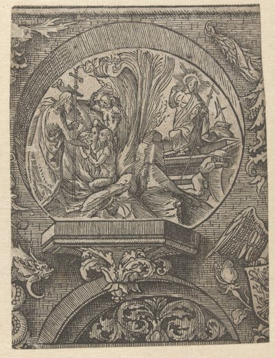 Krisztus mennybemenetele és feltámadása The Creed (sorozat címe) alkotó: Jacob Cornelisz van Oostsanen
