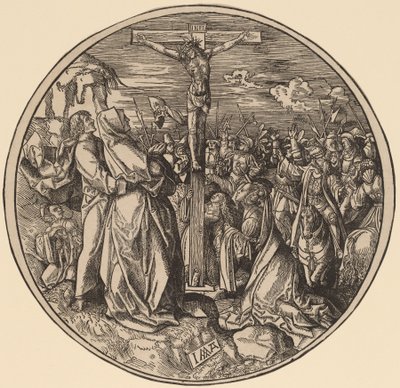 A keresztre feszítés alkotó: Jacob Cornelisz van Oostsanen