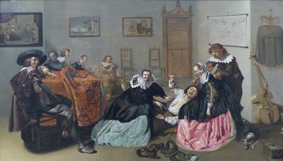 Francia: Scène galante Bordélyházi jelenet alkotó: Jacob Duck