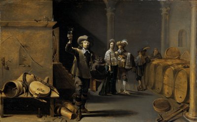 A borínyencek alkotó: Jacob Duck