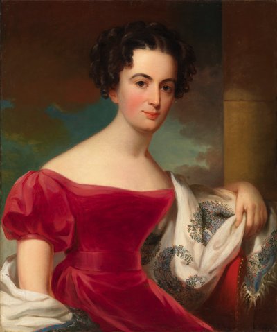 Jane Evans Tevis, 1827. alkotó: Jacob Eichholtz