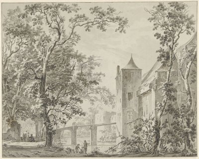 A Haar kastély Utrecht közelében alkotó: Jacob Elias van Varelen