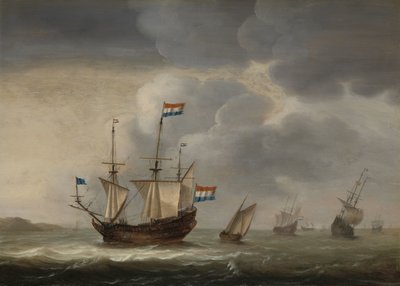 Kiszállítják a partról alkotó: Jacob Gerritz Loef