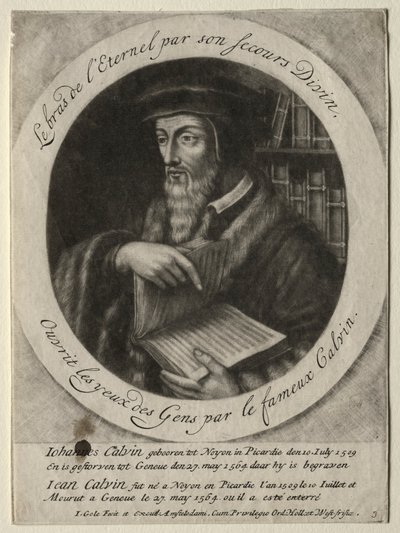 Kálvin János. alkotó: Jacob Gole