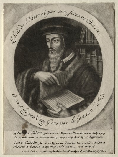 Kálvin János alkotó: Jacob Gole