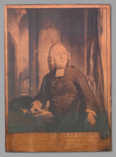 Tetterode Miklós portréja alkotó: Jacob Houbraken (signed by artist)