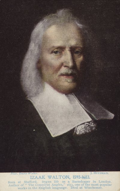 Izaak Walton (1593-1683), angol író alkotó: Jacob Huysmans