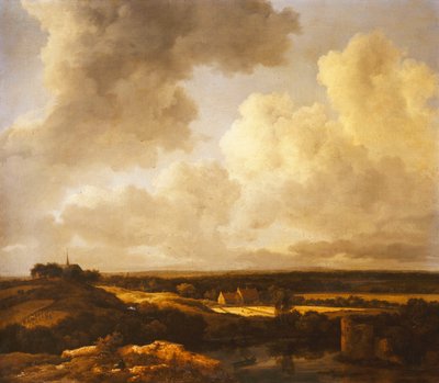 Egy kiterjedt táj nyáron, 1665-70 alkotó: Jacob van Ruisdael