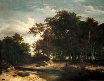 A nagy homlokzat (olaj, vászon) alkotó: Jacob Isaaksz. or Isaacksz. van Ruisdael
