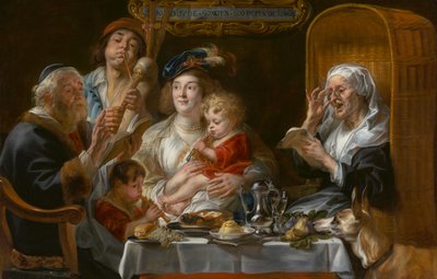 Ahogy az öregek énekeltek, úgy a fiatalok is énekelnek alkotó: Jacob Jordaens