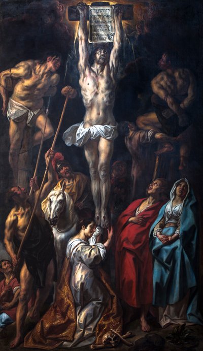 Keresztre feszítés alkotó: Jacob Jordaens