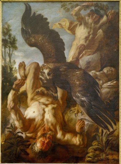 A megkötözött Prométheusz alkotó: Jacob Jordaens