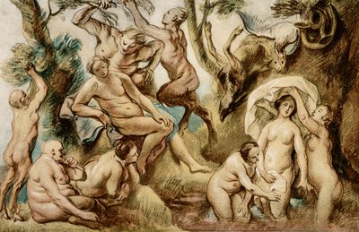 Diana fürdik alkotó: Jacob Jordaens