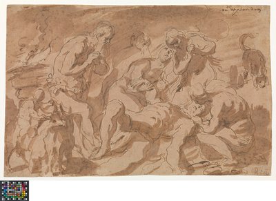 Német: Die Beweinung Abels
Holland: De bewening van Abel alkotó: Jacob Jordaens