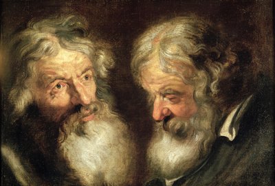 Két öreg feje alkotó: Jacob Jordaens
