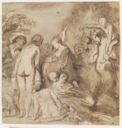 Hódolat Pomona előtt (A gyümölcsösség allegóriája) alkotó: Jacob Jordaens