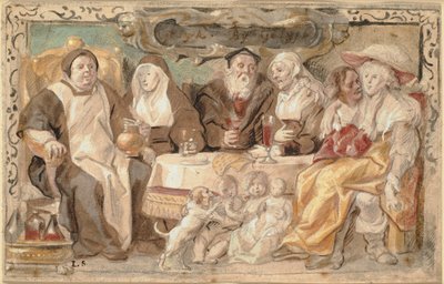 Like to Like (Gelyck – Gelyck) alkotó: Jacob Jordaens