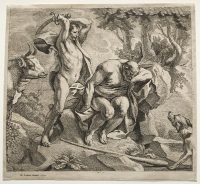 A Merkúr megöli Argust alkotó: Jacob Jordaens