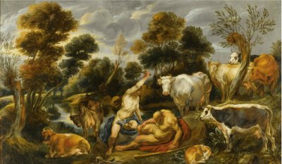 Merkúr lefejezi Argust (Ovidius, Met.I, 568-721) alkotó: Jacob Jordaens