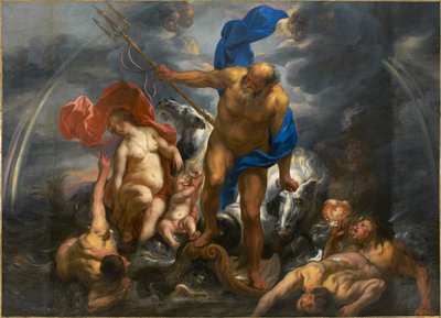 Neptunusz és Amfitrit, 1644. alkotó: Jacob Jordaens