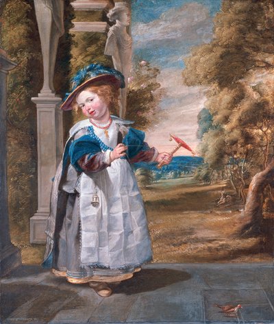 Anna Catharina Jordaens portréja (1629-1676) alkotó: Jacob Jordaens