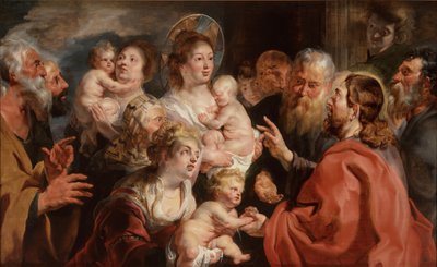 Engedjétek hozzám jönni a kisgyermekeket alkotó: Jacob Jordaens