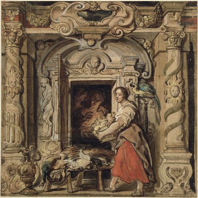 Jelenetek a vidéki életből alkotó: Jacob Jordaens