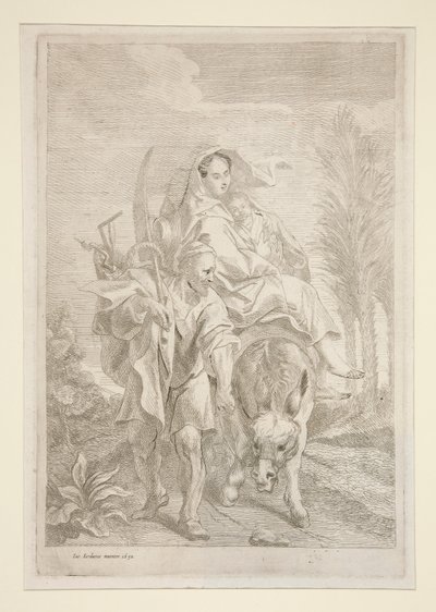 Repülés Egyiptomba alkotó: Jacob Jordaens