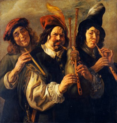 Három zenész alkotó: Jacob Jordaens