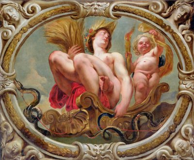 Szűz, az állatöv jegyeiből (lásd még: 196701-196710) alkotó: Jacob Jordaens