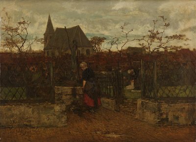 Egy fehérítő mező alkotó: Jacob Maris