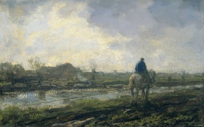vontatóút alkotó: Jacob Maris