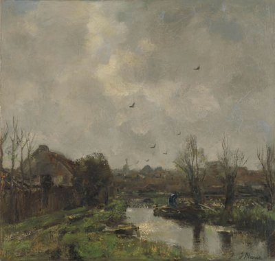 Táj Hága közelében alkotó: Jacob Maris