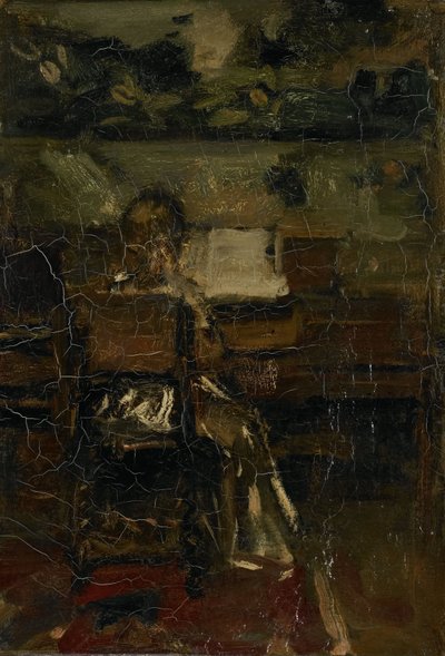 Lány a zongoránál alkotó: Jacob Maris