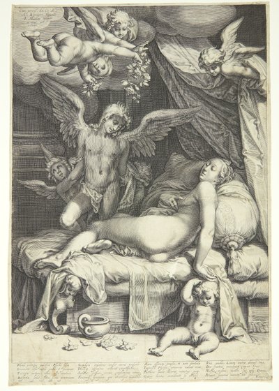 Ámor és Psyche alkotó: Jacob Matham