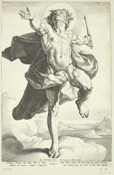 Apollo mint Sol alkotó: Jacob Matham