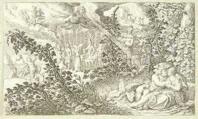 Bacchus és Ariadné alkotó: Jacob Matham