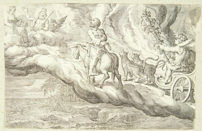 Bacchus és Vulcan visszatér az Olümposzra alkotó: Jacob Matham