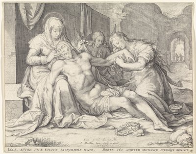 Krisztus reszketése alkotó: Jacob Matham