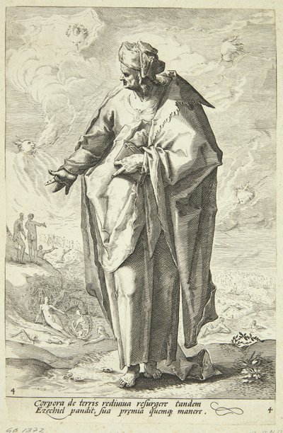 Ezékiel alkotó: Jacob Matham