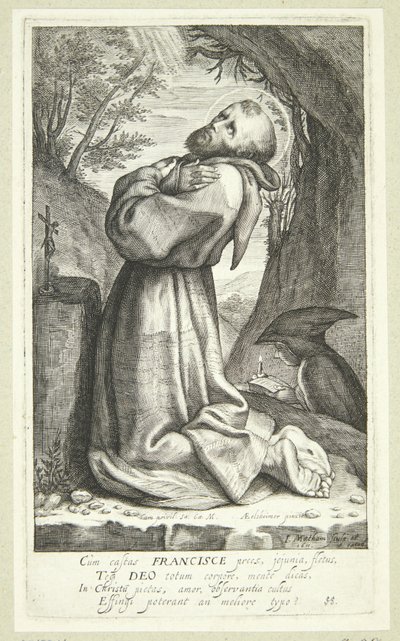 Assisi Ferenc alkotó: Jacob Matham