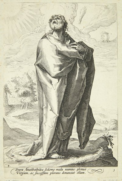 Jeremiás alkotó: Jacob Matham