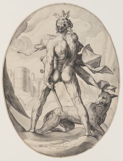 Mars alkotó: Jacob Matham