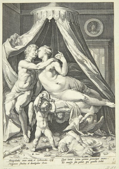 Mars és Vénusz alkotó: Jacob Matham