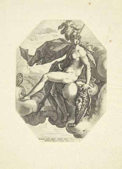 Minerva alkotó: Jacob Matham