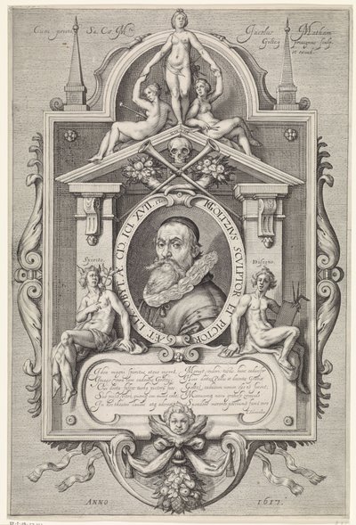 Hendrick Goltzius portréja alkotó: Jacob Matham
