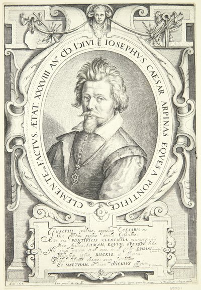 Giuseppe Cesari portréja alkotó: Jacob Matham